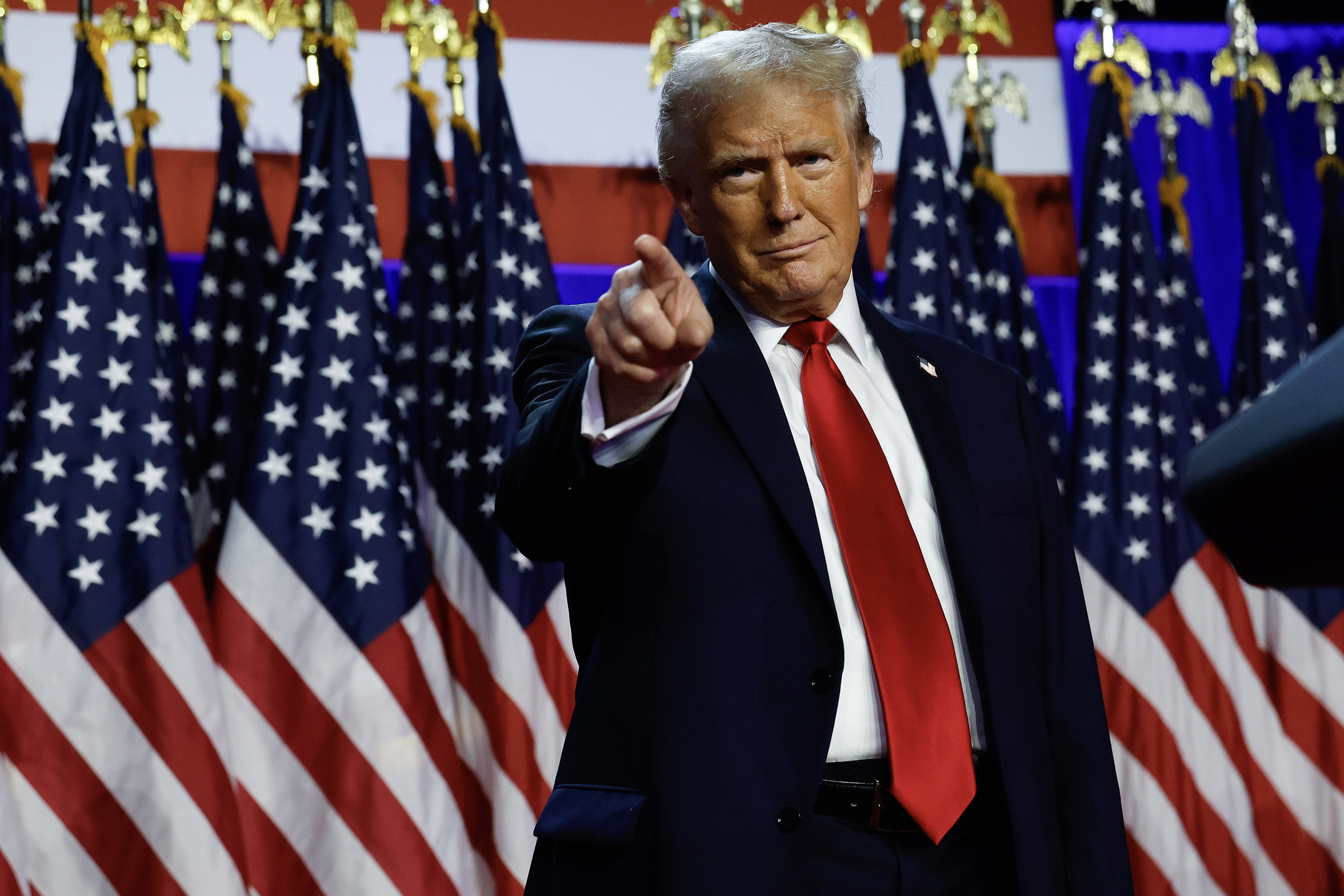 Donald Trump has warned Gaza militants of massive repercussions if hostages are not released. File photo: TNS